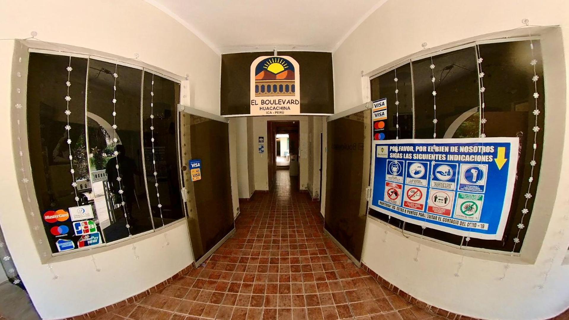 El Boulevard De Huacachina Ica Eksteriør bilde